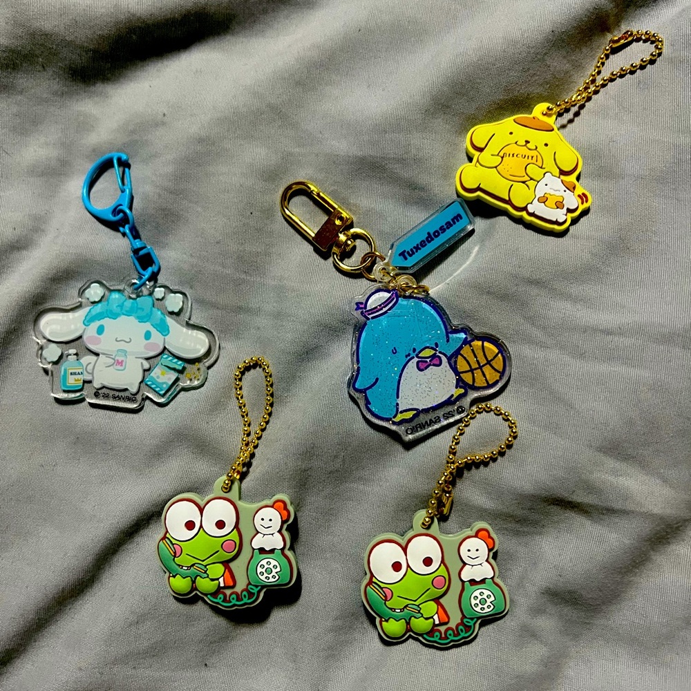 Sanrio Characters Keyrings